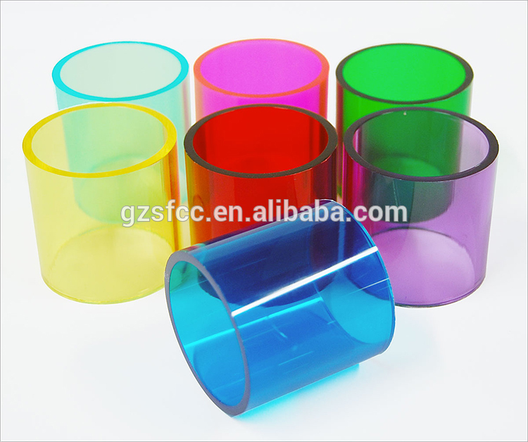 Customized high quality PC pipe Polycarbonate plastic tube