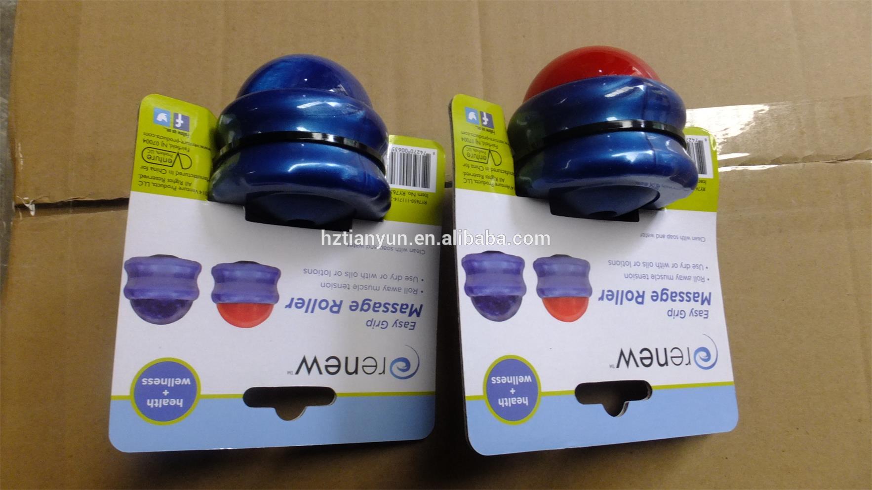 Manual Massage Ball ,  360 Degree Spin Resin Massage Ball Roller