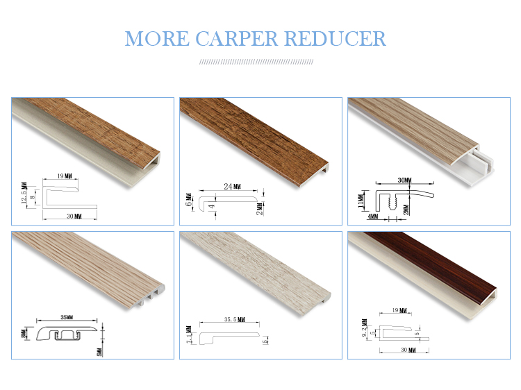 Flexible Building Material Flooring Transition From Laminate To Carpet