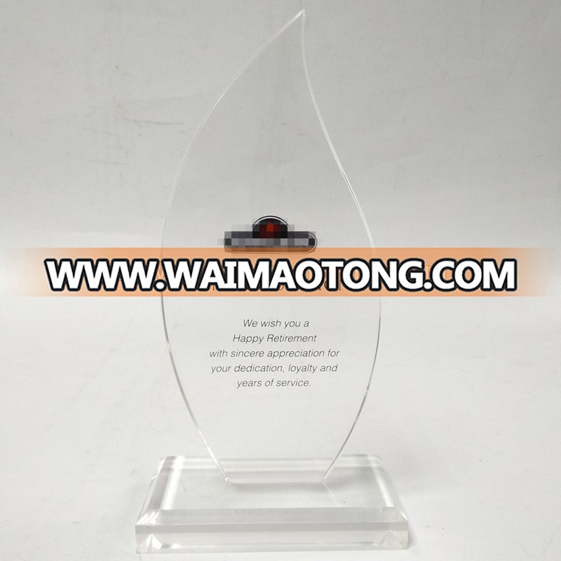 Acrylic trophy blanks wholesale