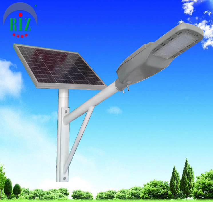 semi-integrated adequate wattage solar street light lithium ion