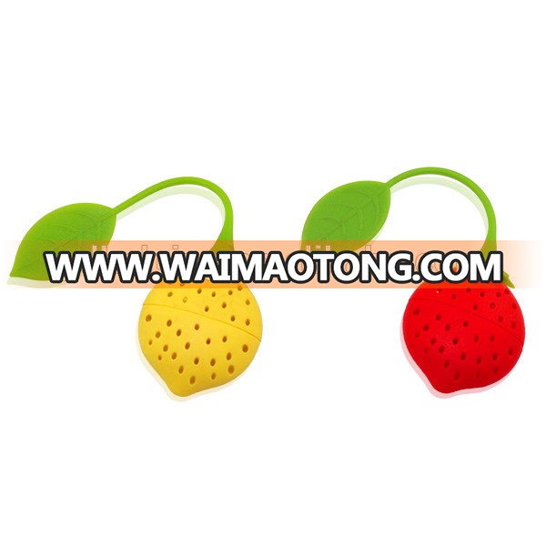 Yang Jiang Helping Silicone Fruit Shaped Tea Infuser Strainer Tea Making Tools