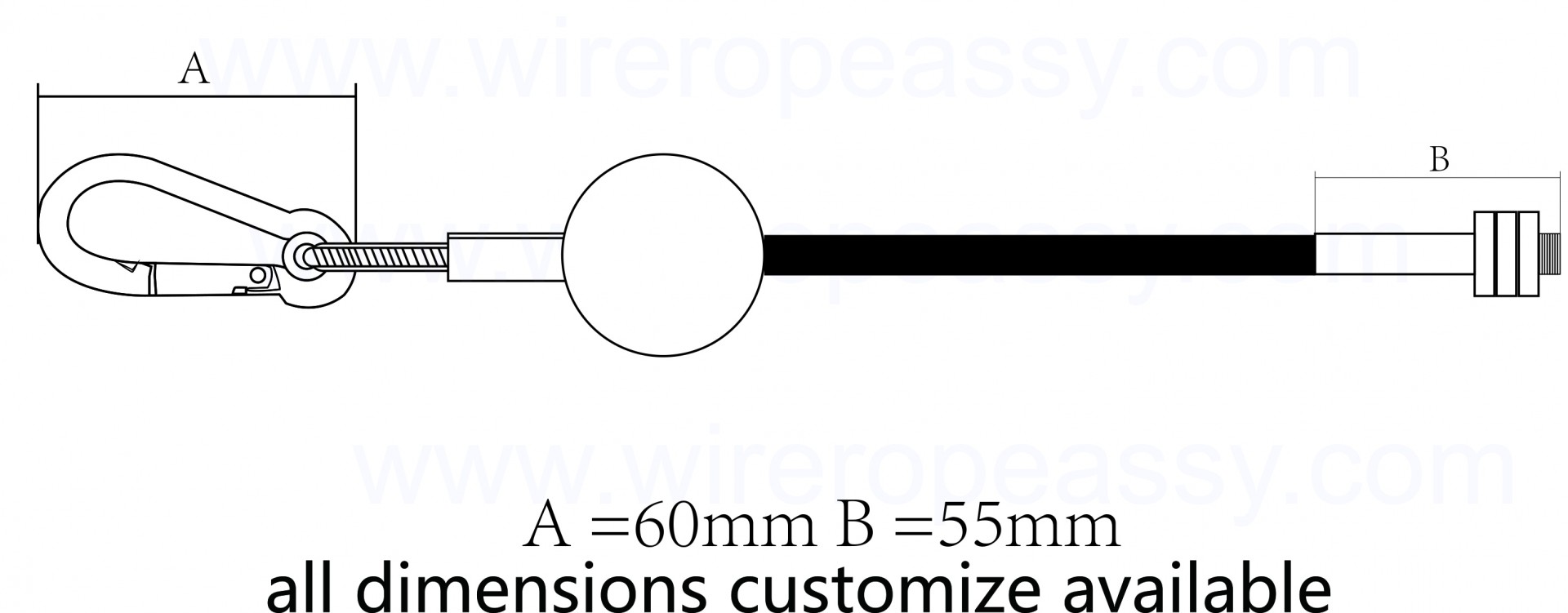 China Direct Marketing Of Durable Materials Cable  For  Fitness Equipments