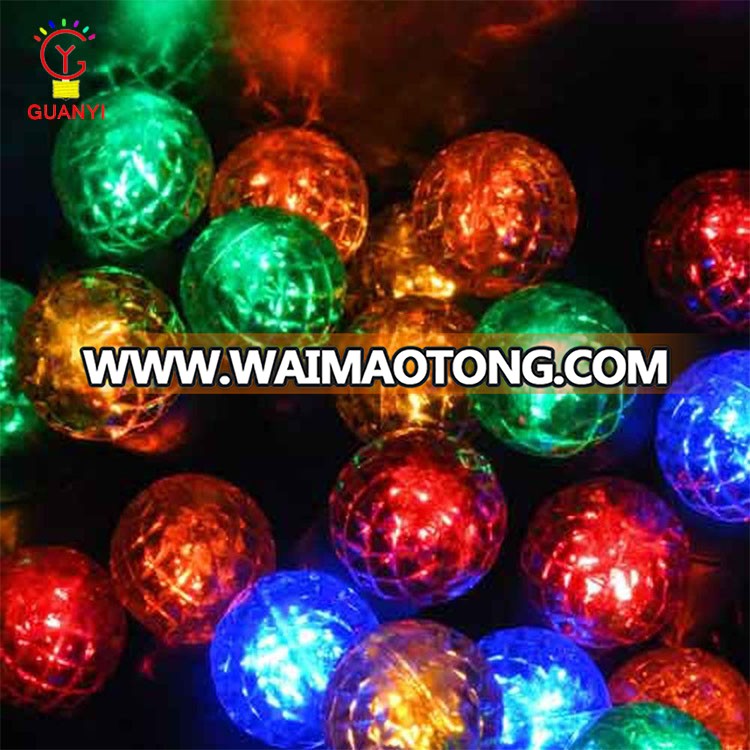 Mini Multicolor Lucky Ball G12 LED Christmas Commercial Light