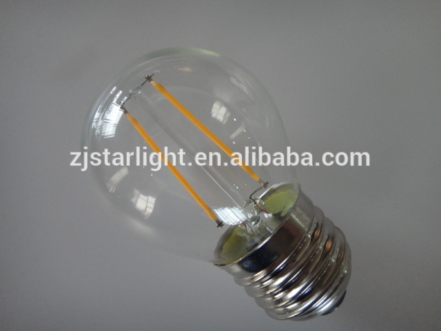 G45 Clear E14 2W/4W LED Filament Bulb/LED Bulb