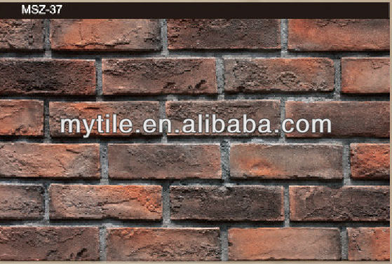 Faux Brick Wall Cladding Red Color (antique stone series)