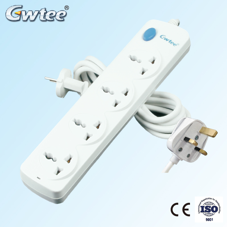 GT-6181 The high quality fast shipping free sample universal electrical extension socket