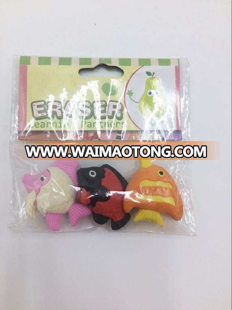 High quality customized design bulk eraser 3d