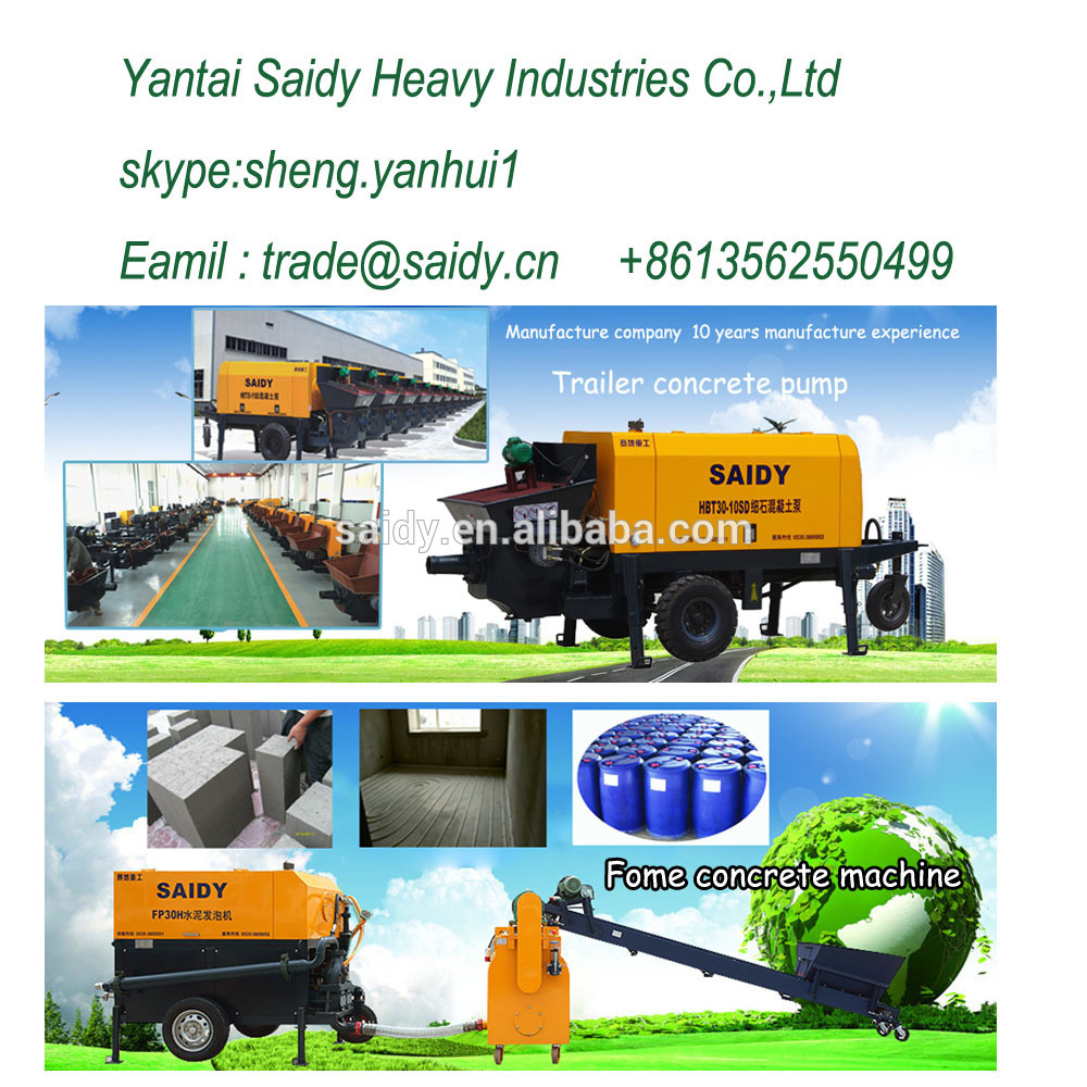 Clc block plant with foam cement generator machine