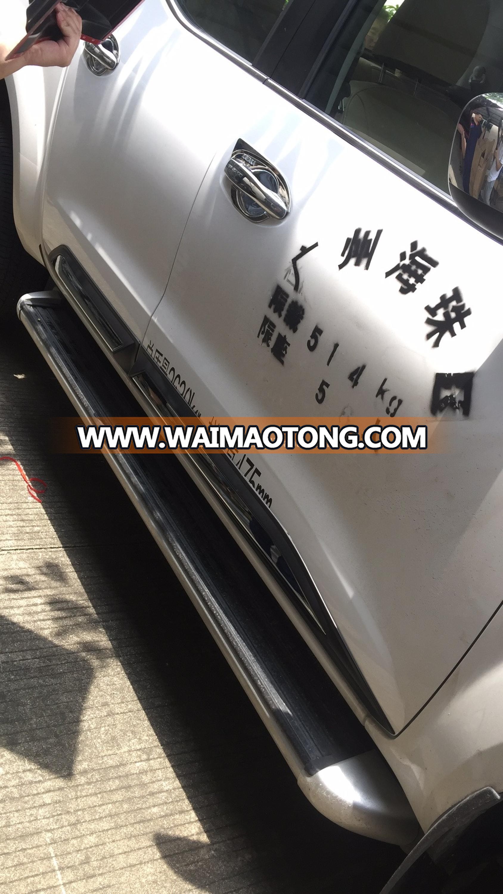 Side step side running board for 2015 NAVARA NP300