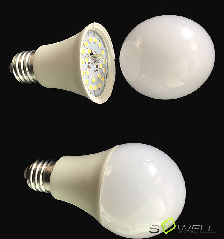 A60 8W 10W 12W Daylight Omnidirectional A Shape (A) E27 LED Light Bulb