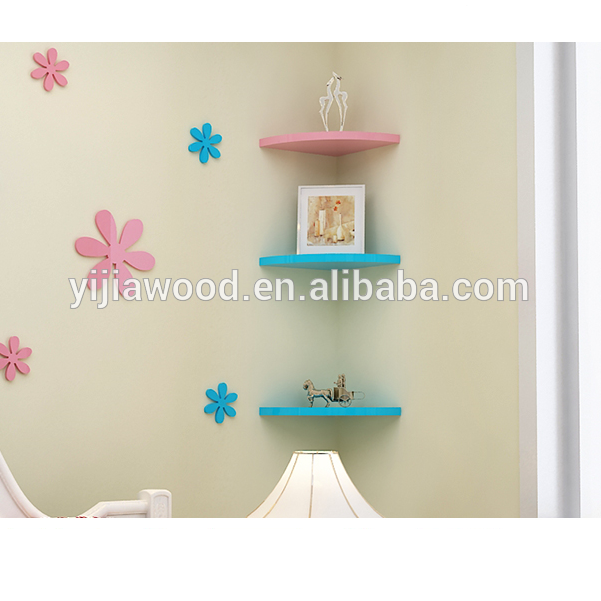 corner wall shelf mount modern design cheap small decoration system