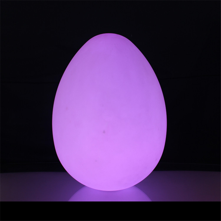 led garden egg ball/led ball with solar charge supply