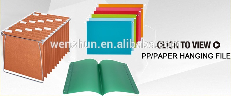 Manufacturer A4 Size Plastic PP Report L File Folder