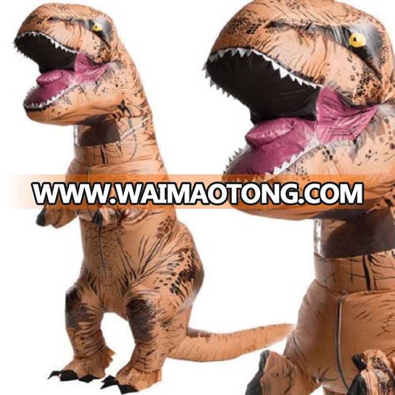 2017 adult inflatable dinosaur suit giant t-rex dinosaur inflatable costume