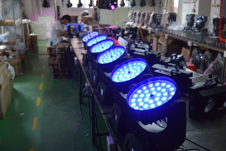 Professional Lighting ZOOM 36x10 LED moving head rgbw wash light price Moving Head Wash 450w Zoom