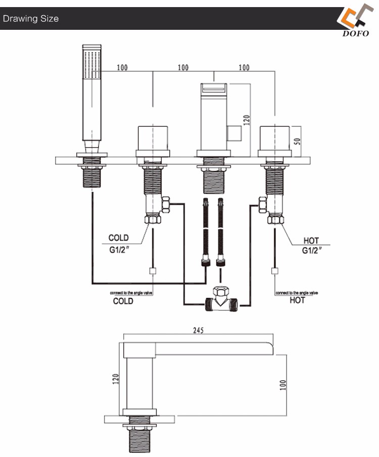 Wholesale upc watermark with heater 3-hole deck mounted bath tub basin mixer