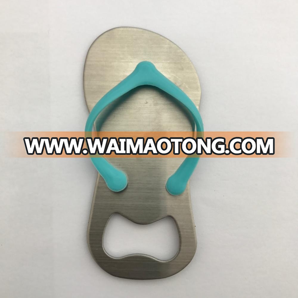 New Style slipper Zinc Alloy Bottle Opener for wedding present