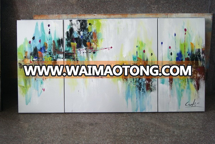 decoration oil paintings triptych on canvas