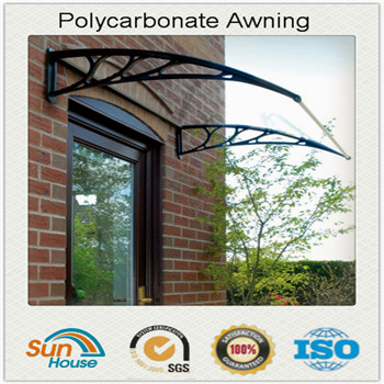 Polycarbonate Door Canopy Porch Awning Shelter