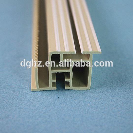 Eco friendly customized extrusion plastic pvc profile or ABS profile with best price in China