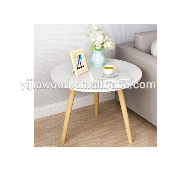 end side table wood material modern design easy clean customized