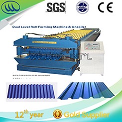 Factory price fully automatic leveling and cut to length machine slitting machine