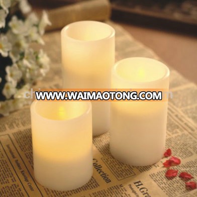 C501 3"cheap real wax led candle