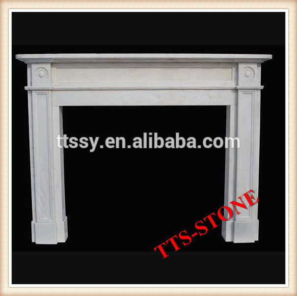 Foam fireplace mantel