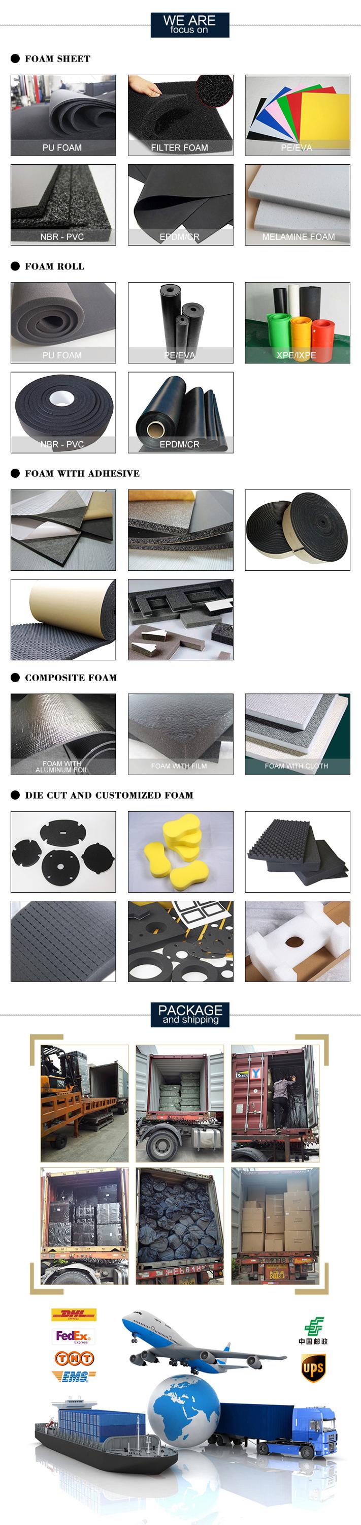 soundproof foam polyurethane foam sheets