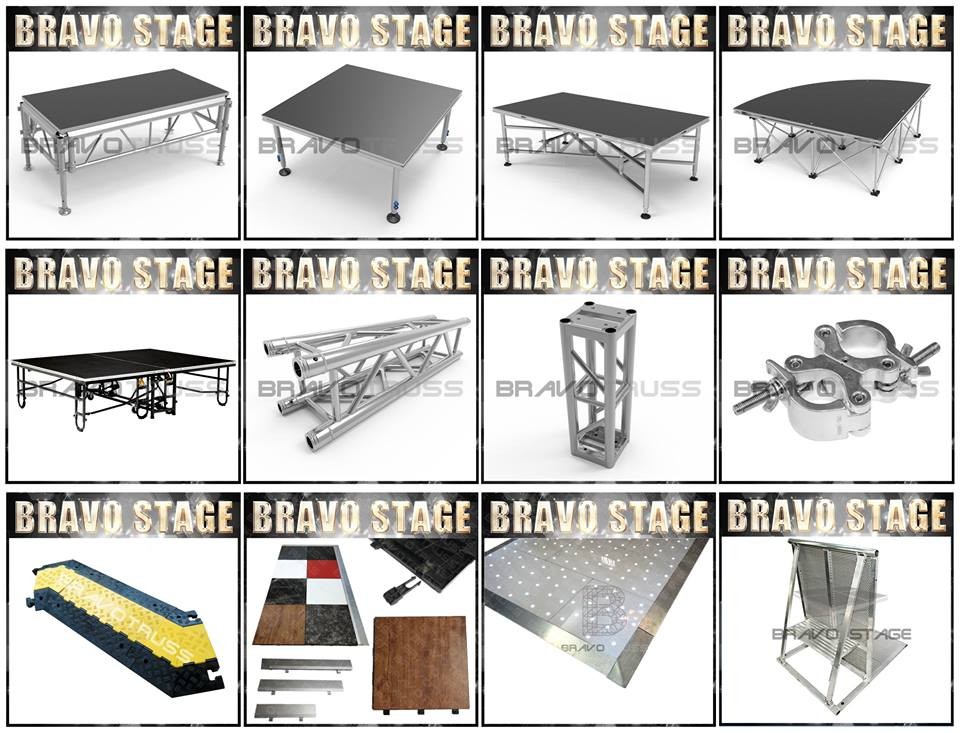 Bravo Stage Screw Lock Crowd Barrier