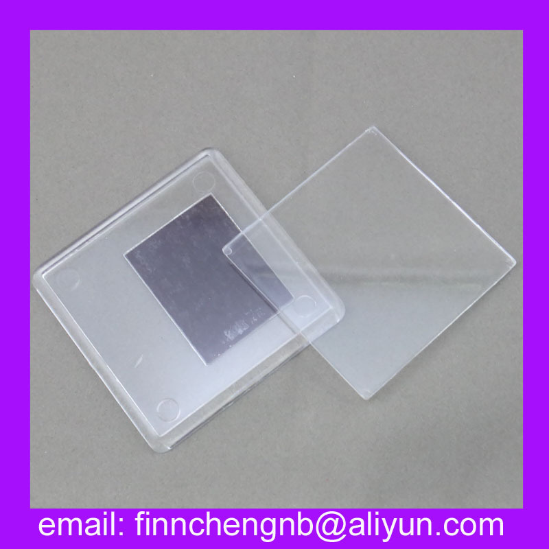 64X64mm premium promotion clear acrylic magnets fridge,souvenir blank acrylic magnet photo frame,acrylic magnetic photo frame