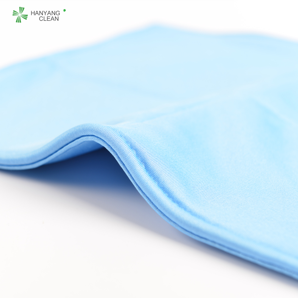 Cleanroom colors 3layers microfiber cleaning cloth