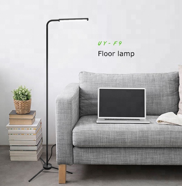 Hot Product Home Goods Unique Flexible Decorative Office Dimmable Wireless Remote Control Tripod LED Floor Lamp for Living Room