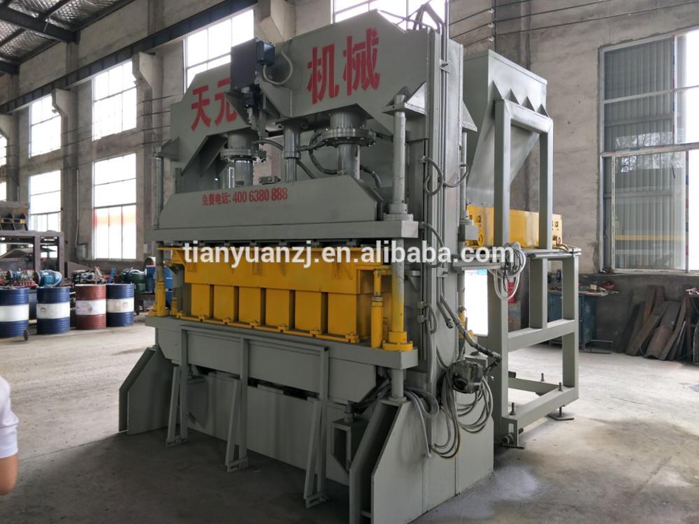 Newly design expanded vermiculte board molding machinery for sale -Huarun Tianyuan factory