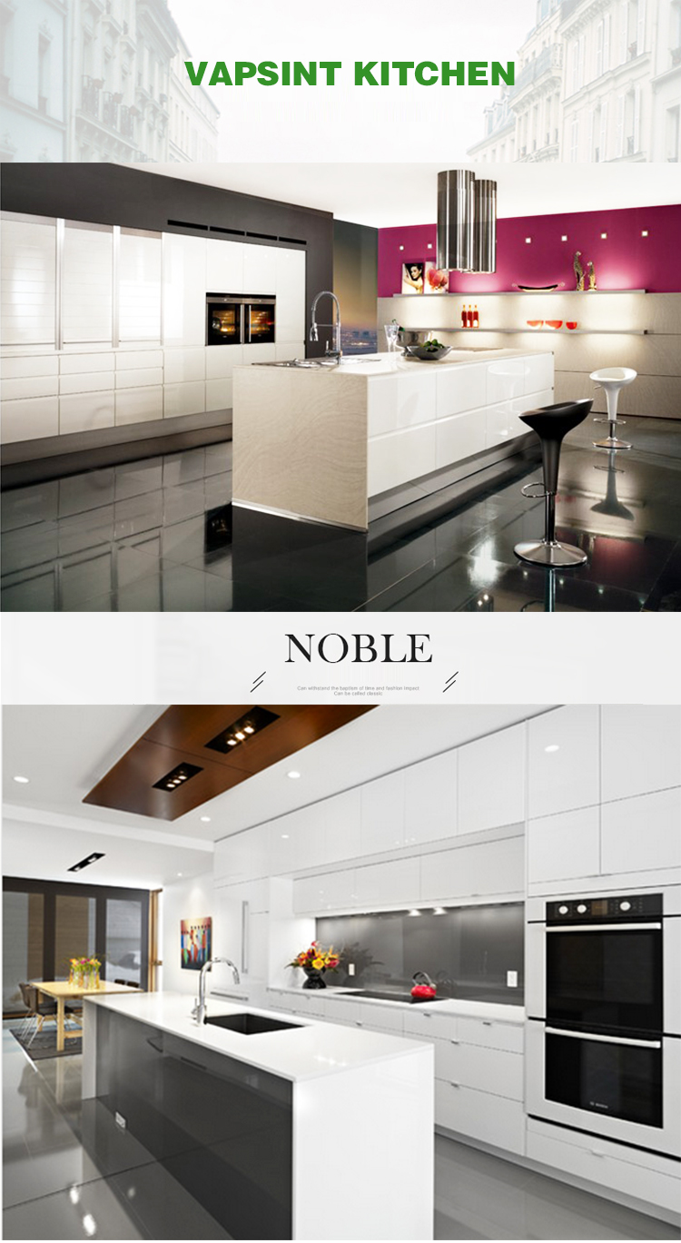 foshan factory wholesale white color cabinets designs modern kitchen