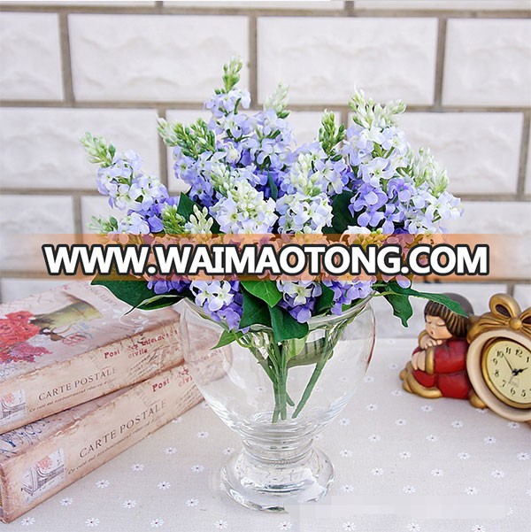 Hot sale fabric artificial hyacinth flower for wedding decoration