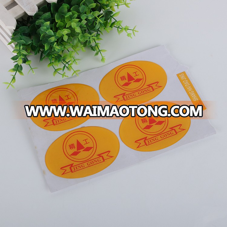 Waterproof Transparent Eco-friendly Label Custom Sticker Printing