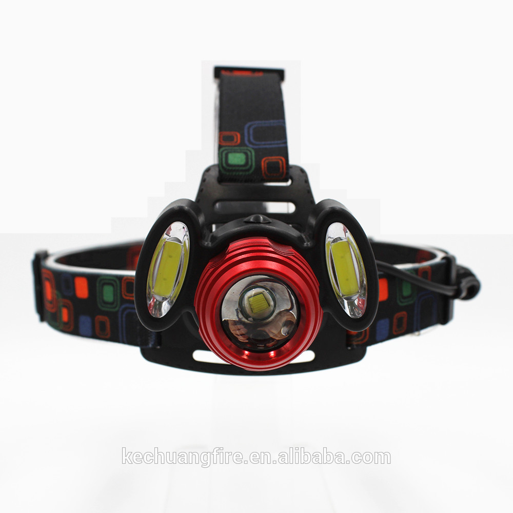 Super Bright Headlight With Adjustable Strap Perfect For Running Hiking Cycling Hunting COB Headlamp