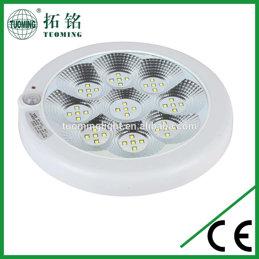 220V 5W ceiling motion sensor rechargeable batter led emergency light , emergency lamp , emergency led light