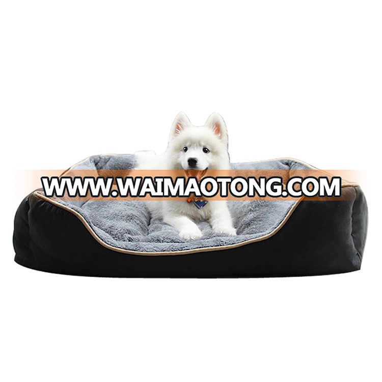 Luxury Square Cat Bedding Accessory Warm Dog Beds Sofa Large Pet Bed