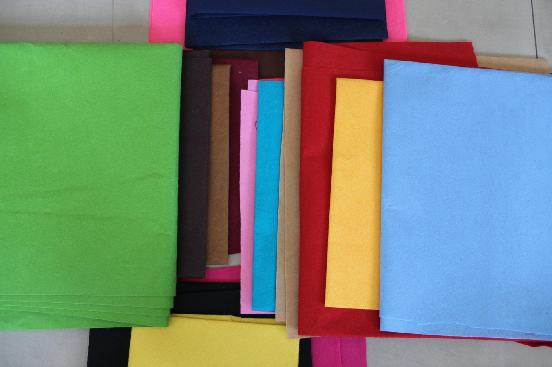 Non Woven Fabric Needle Puched Color Felt,Craft Felt Paper