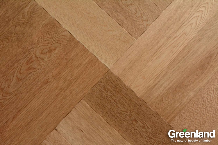 Engineered parquet fooring Russian oak block flooring