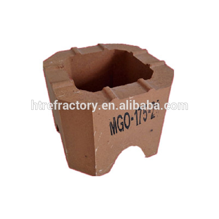 Refractory Fuse-Rebonded Magnesia-Chrome Brick for industry kiln