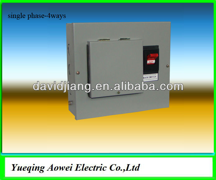 NEN single phase 6ways distribution board