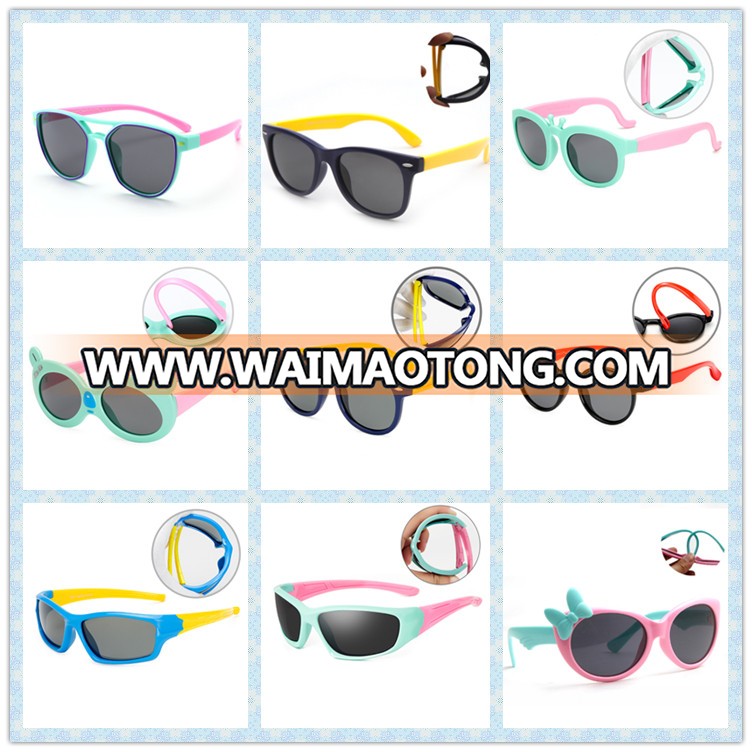 Eyewear Custom Logo wholesale Children Sun Glasses Brand Designer Boys Girls Polarized Baby Fashion Kids Sunglasses