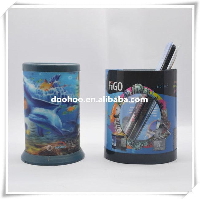 3D plastic pencil holder