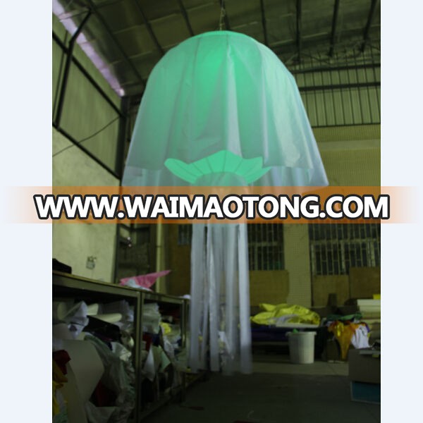 hot sale inflatable jellyfish lamp,lighting decoration inflatable