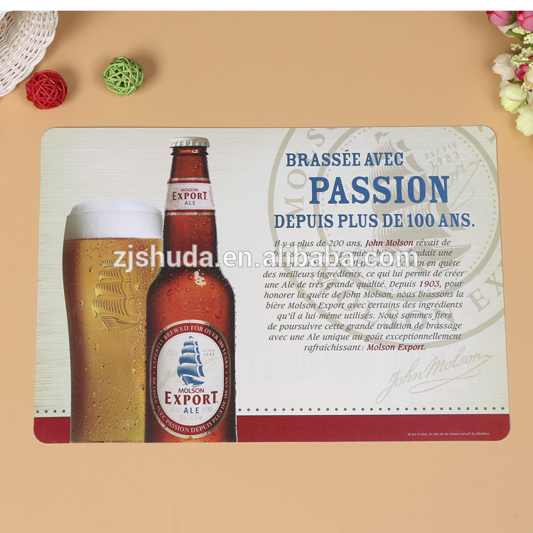 2019 Fashion Unique Plastic beer coaster