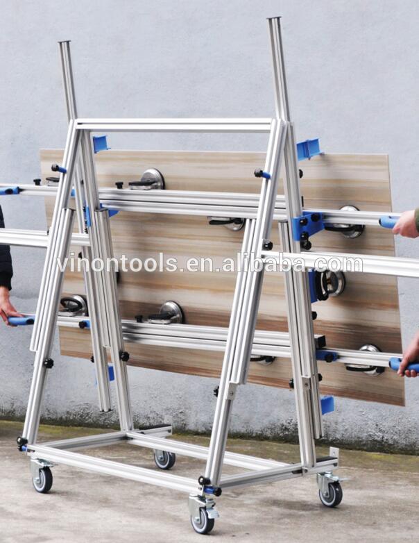 Large Format Tiles Tools Carrying and Racking System